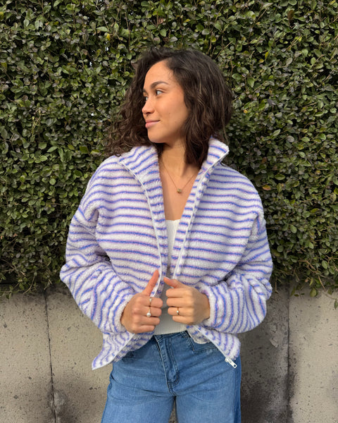 Purple vest - FLEECE