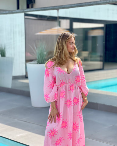 Robe rose - SOLEIL