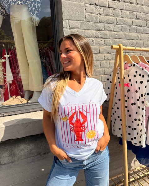 T-shirt homard - LA DOLCE VITTA