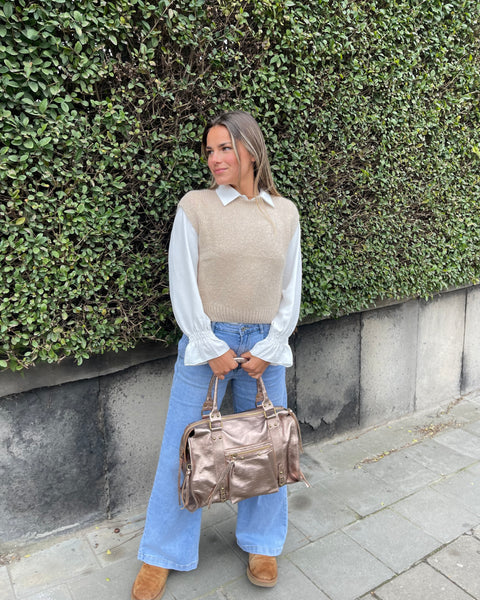 Pull beige - DADJI