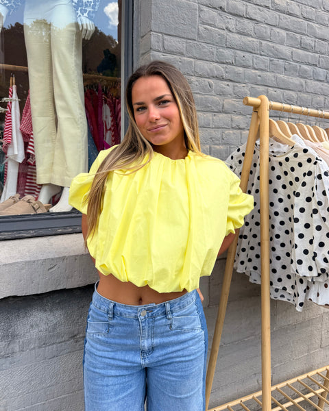 Blouse jaune - ELLA