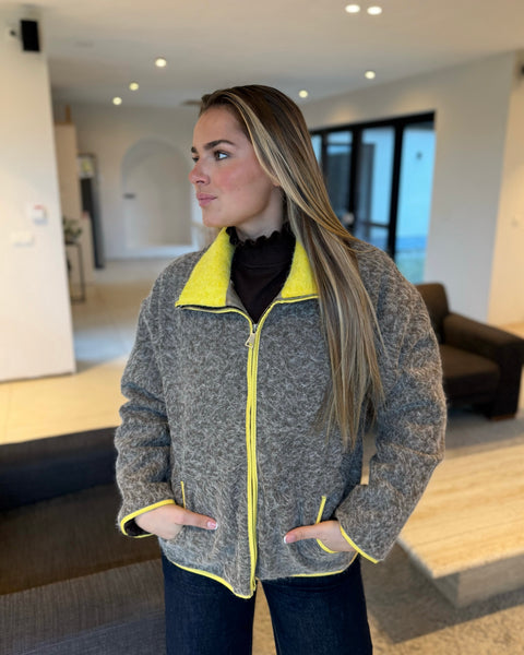 Gilet gris/ jaune - VIETN