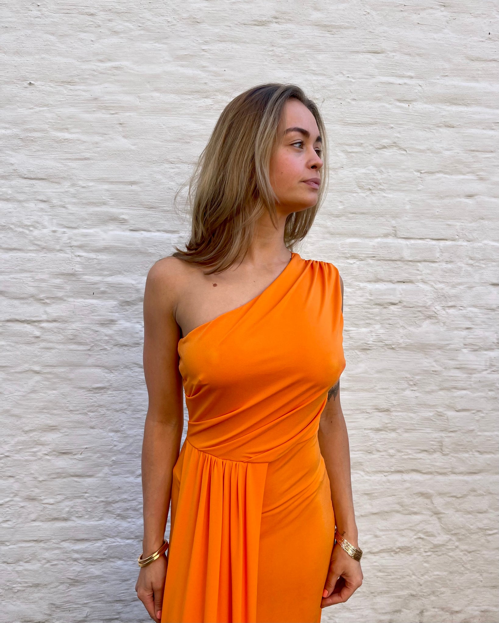Robe orange - FAUSTINA