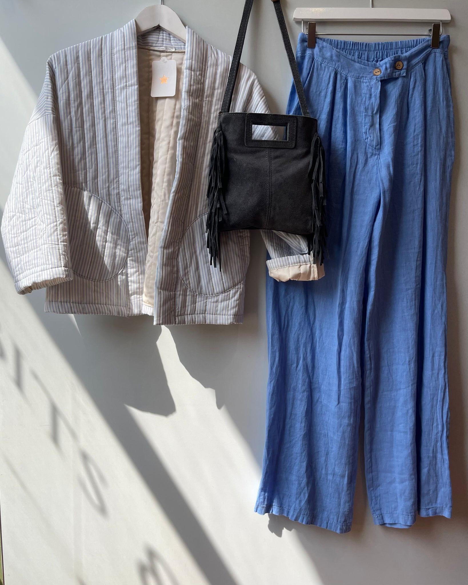 Pantalon bleu - LIN
