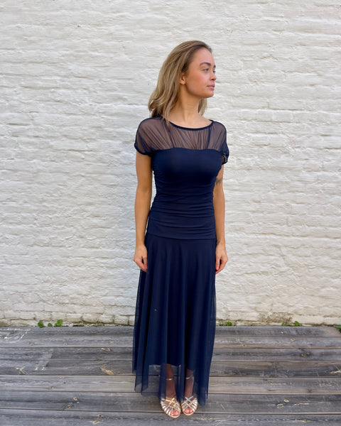 Robe bleu marine - CHRISTIE