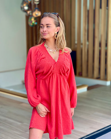 Robe corail - CASTI