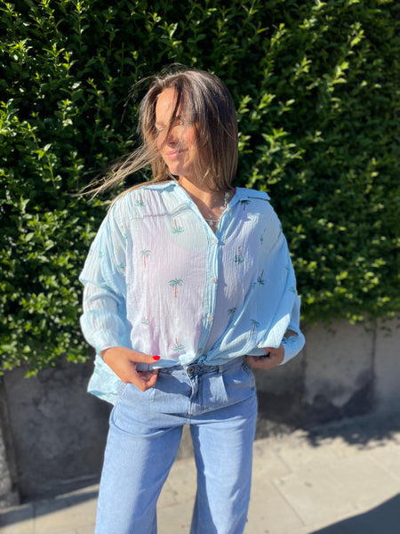 Chemise bleu - PALMIER