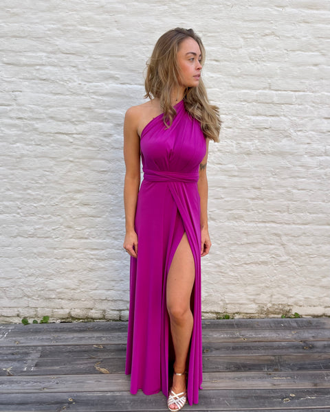 Robe magenta - CAMÉLÉON