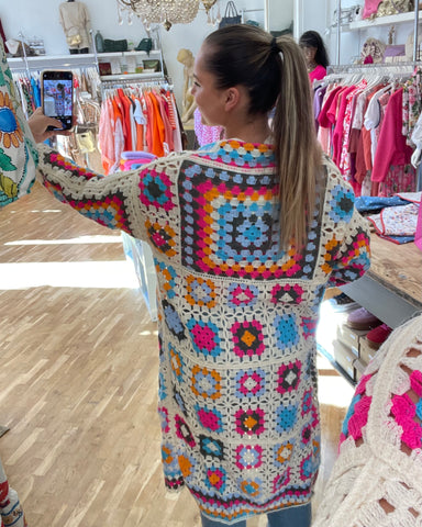 Gilet crochet - COLORÉ