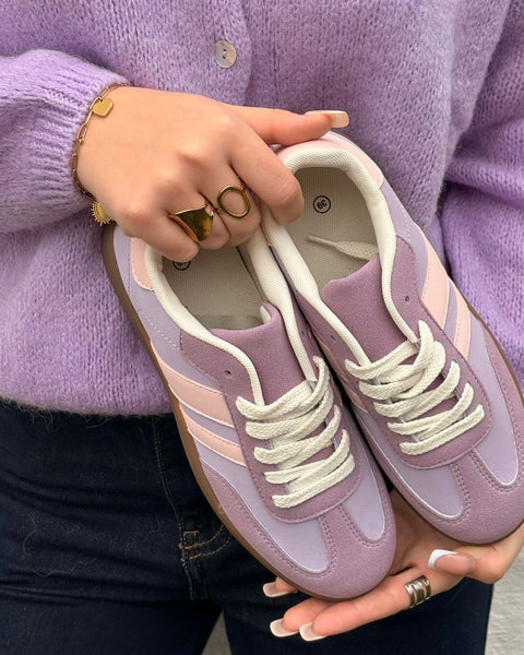 Purple sneakers - DIDAS