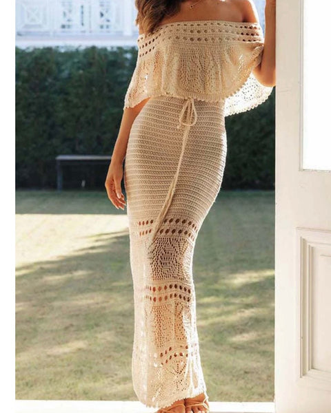Robe beige - MARION