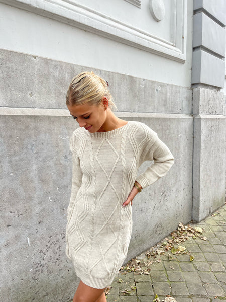 Robe pull beige - VIC