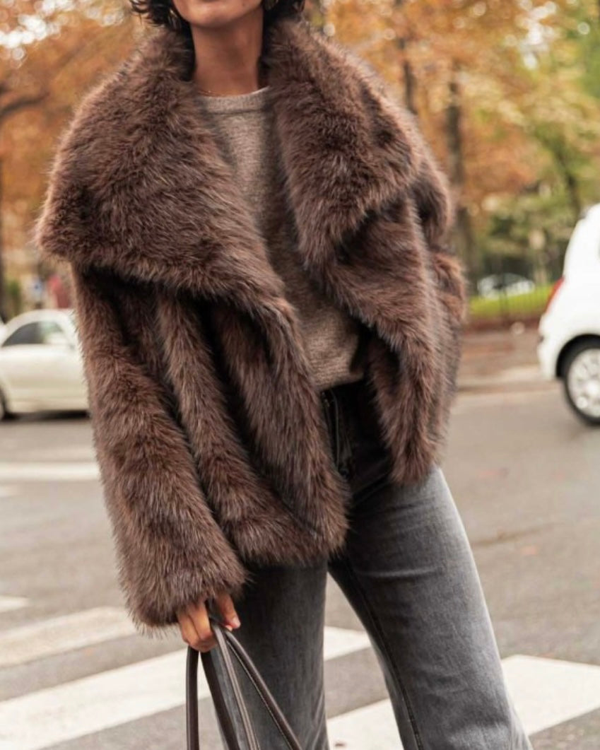 Veste marron foncé - FURIUSIA