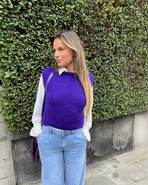 Pull mauve - DADJI
