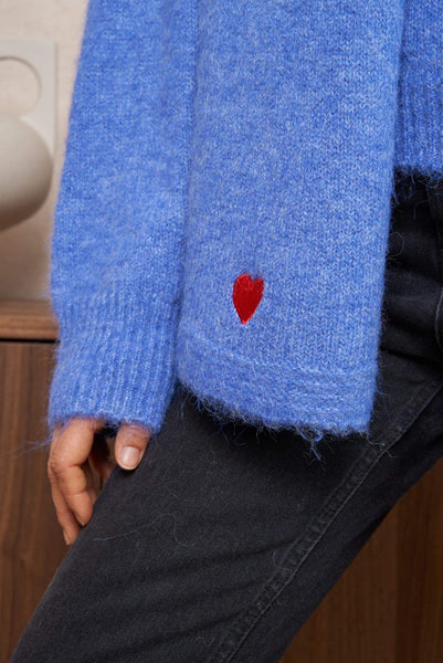 Pull bleu - COEUR