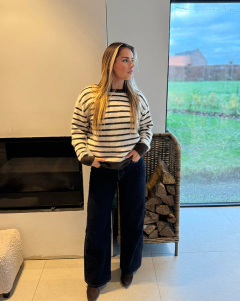 Pull chocolat - NOEUD