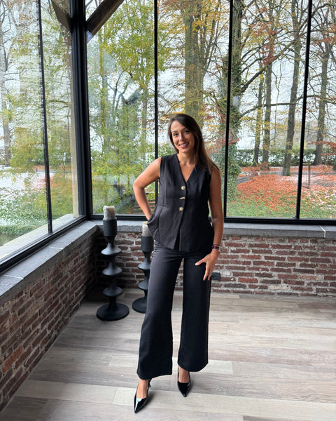 Pantalon chic noir - PAULINE