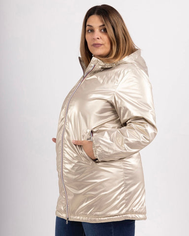 Veste grande taille doré - RORRY