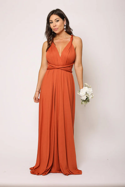 Robe terracotta multipositions - NELLE