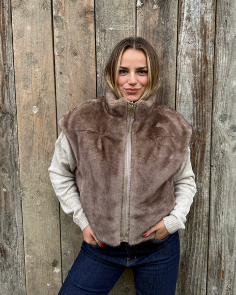 Veste réversible - BEIGE