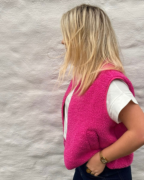 Gilet rose - ROSA