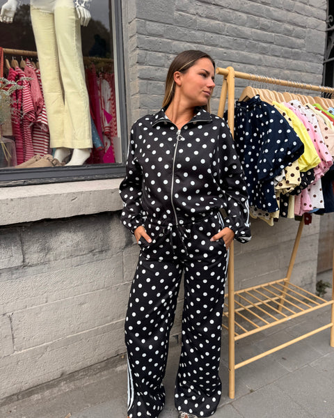 Ensemble à pois noir - DIDAS