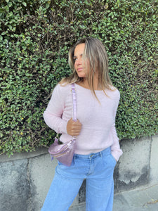 Pull rose pâle - TOUT DOUX