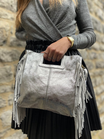 Sac argenté - MAJE