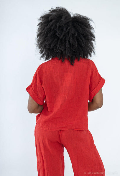 Pantalon rouge - LIN