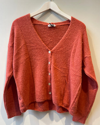 Gilet terracotta - JOY