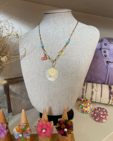 Collier bleu - SISI