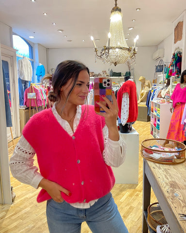 Gilet rose - MARTIKA