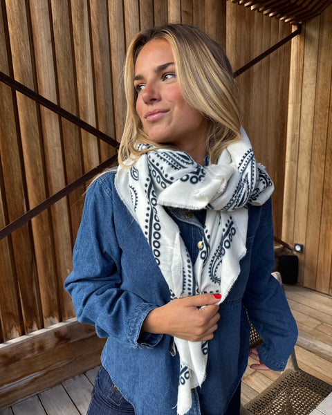 Écharpe bleu - PACHA