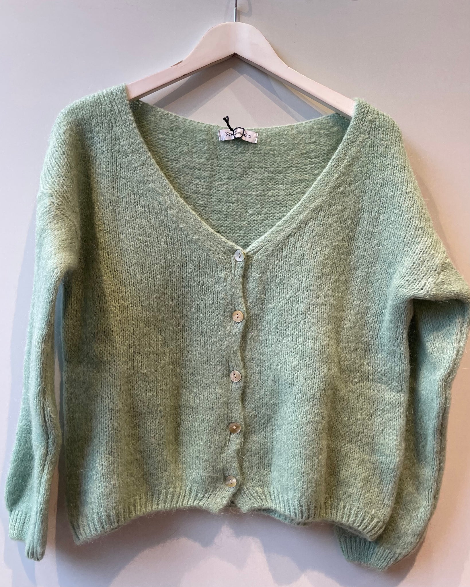 Gilet vert - JULIE