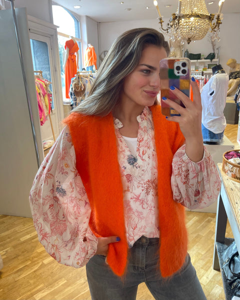 Chemisier corail - CARMEN