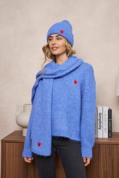 Pull bleu - COEUR