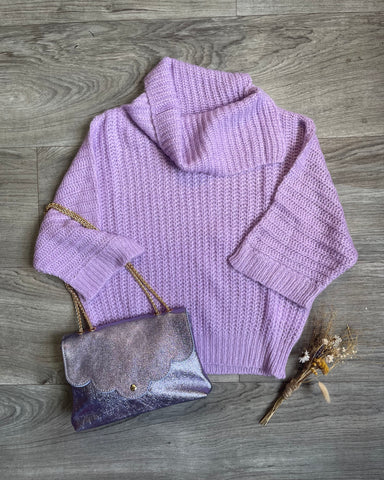 Pull mauve - ELLY