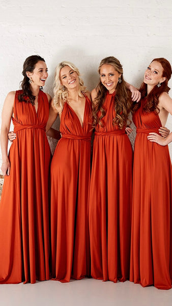 Robe terracotta multipositions - NELLE