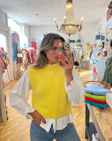 Pull jaune - DADJI