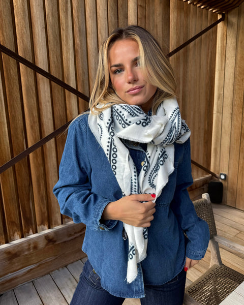 Écharpe bleu - PACHA