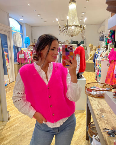 Gilet rose flash - MARTIKA