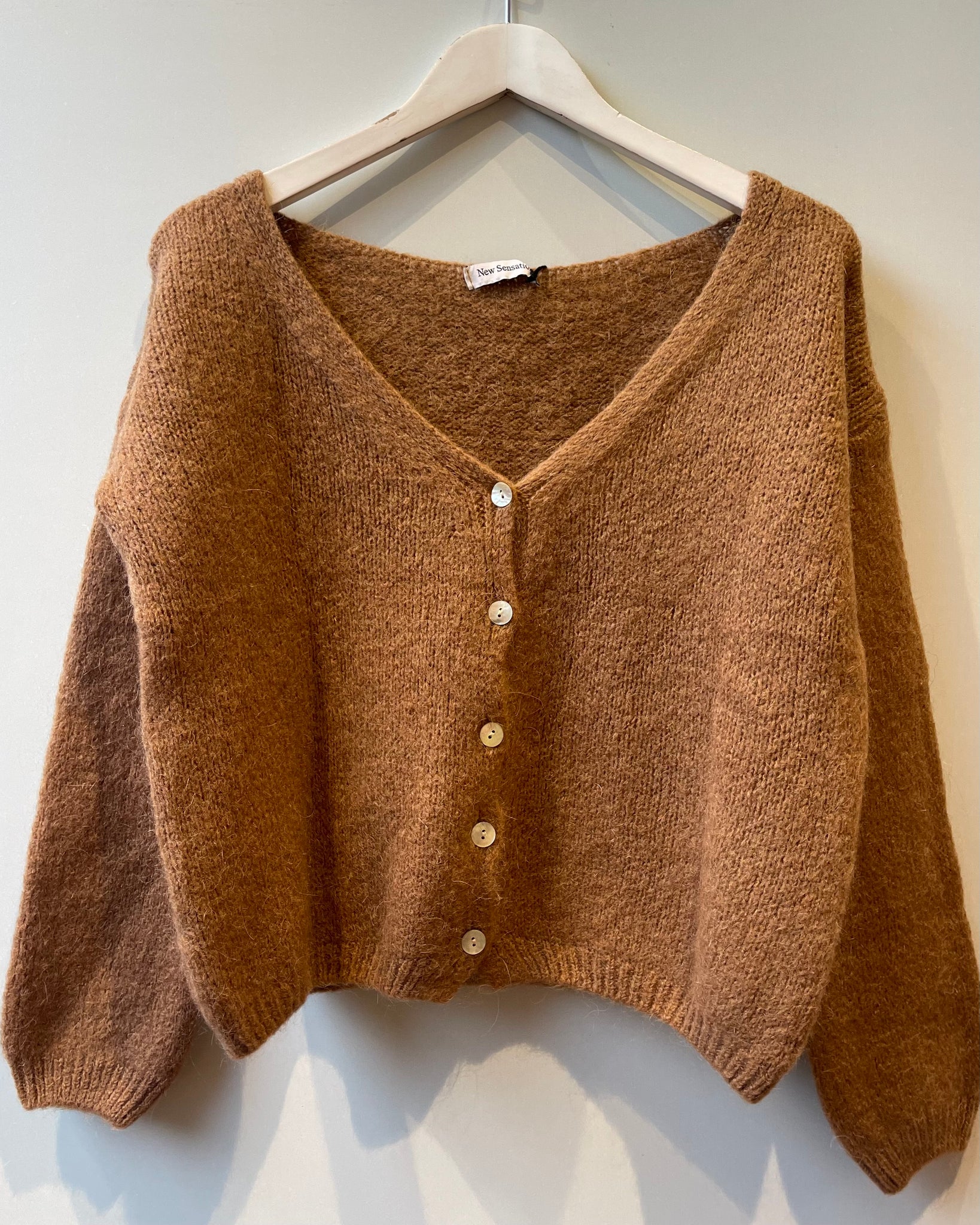 Gilet camel - JULIE