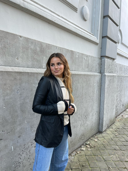 Veste simili cuir - ALEXIE