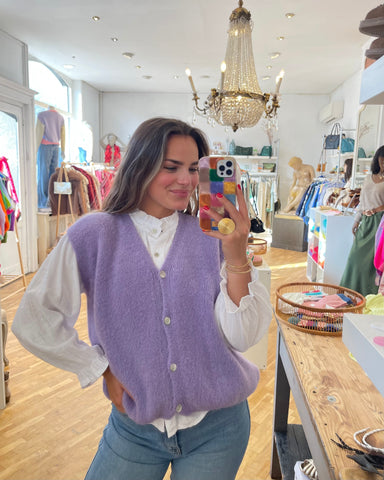 Gilet lila - MARTIKA
