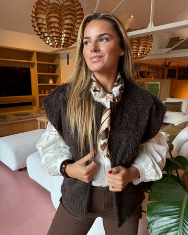 Veste chocolat - CASSIS