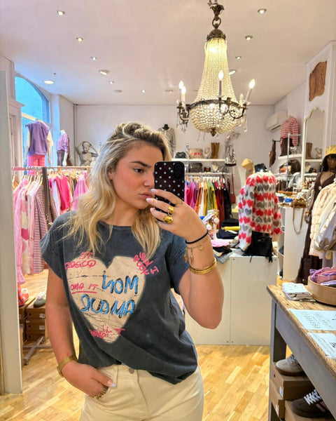 T-shirt gris - MON AMOUR