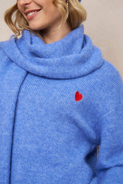 Pull bleu - COEUR