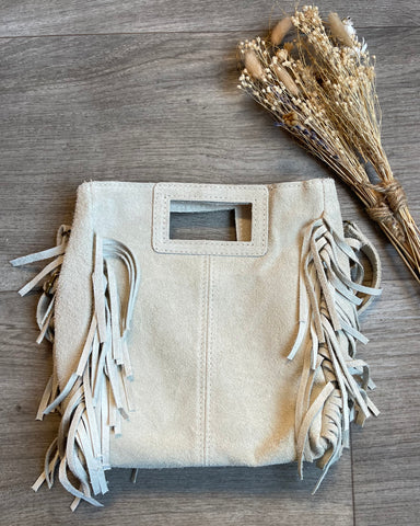 Sac daim beige - MAJE
