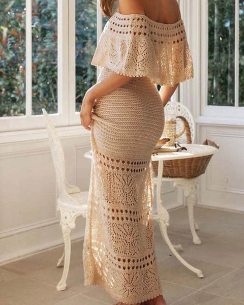 Robe beige - MARION
