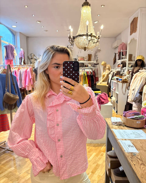 Pink blouse - SOFISIA